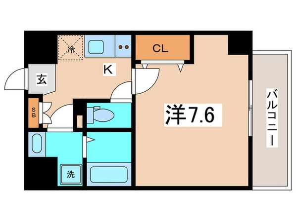 セントラルコートの物件間取画像